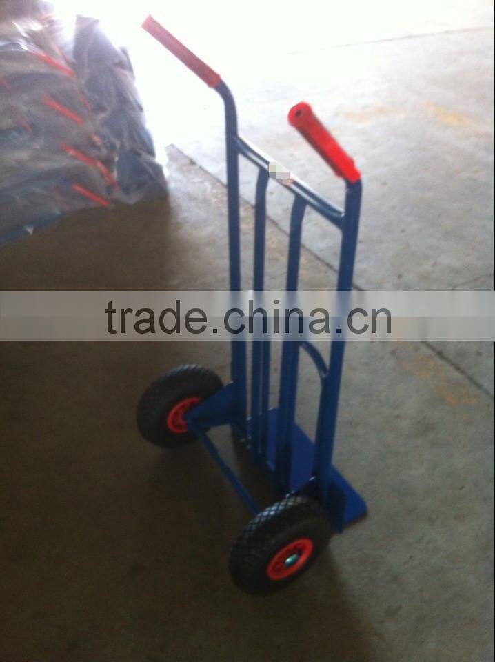 Steel heavy duty hand trolley