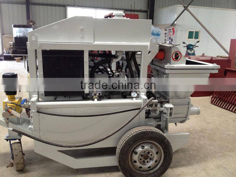 multi-function 7000L per hour output small concrete pump for sale