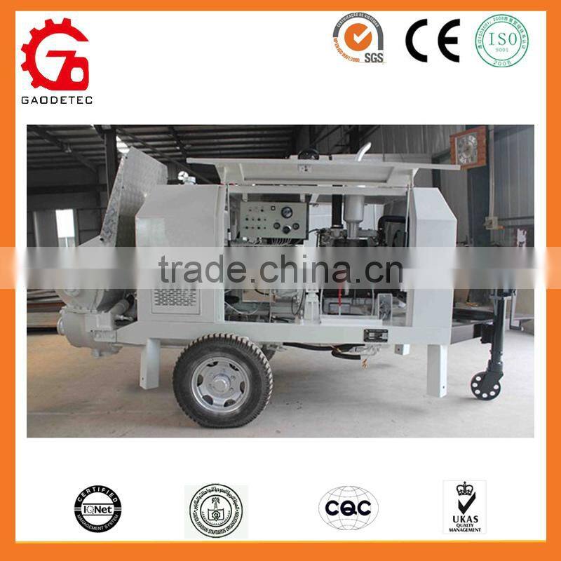 Gasoline engine driven GDS2000G hydraulic wet shotcrete pump for sale
