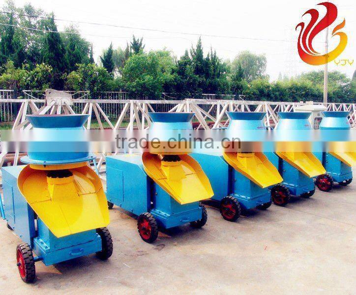 Straw fuel molding machine with renewable energy producing