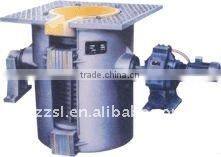 Smelting induction furnace with vertical and horizontal type
