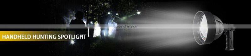 rechargeable outdoor night search light 12v CREE LED camping equipment and hunting torch light IP65 5JG-NFC140-15W