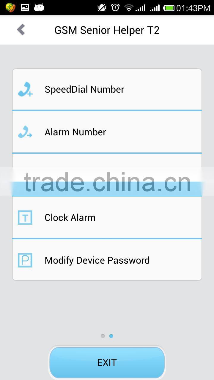 elderly telephone medical alarm system Aged care products