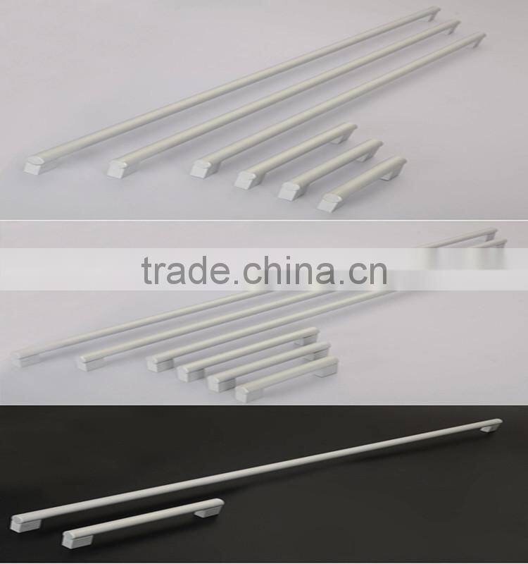 Anodized OEM color powder coated aluminum fancy cabinet handles