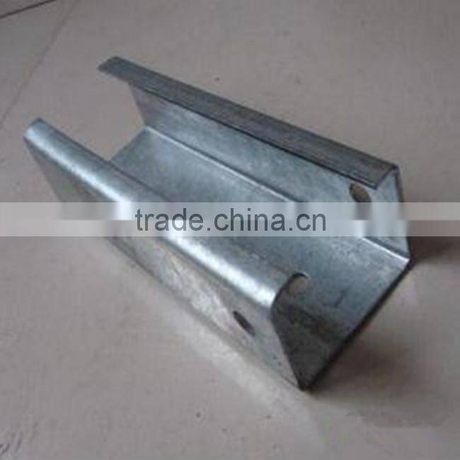 Galvanized light weight c steel purlin/roll rim