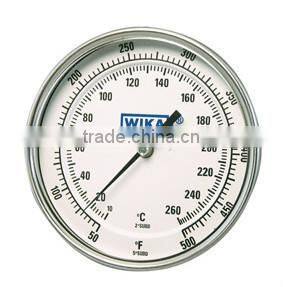 Bimetal Thermometer Stainless Steel Case & Wetted Parts Type TI.50 - Process Grade Resettable
