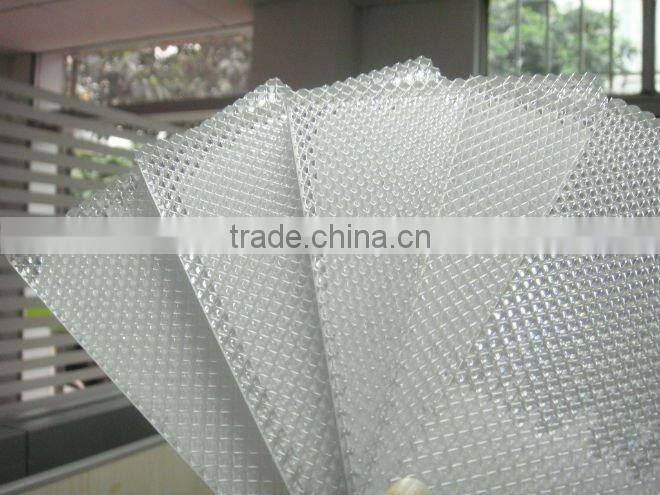 LED light speciality light transmitting materials, PC diamond 4mm clear solid sheet