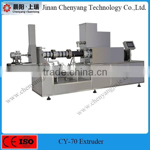 best quality jinan snacks food extruder machine