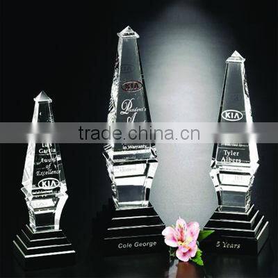 New products! professional manufacturer customized crystal hand award trophy