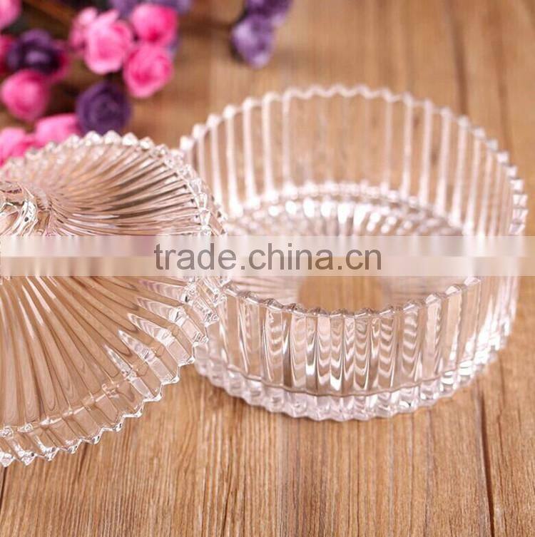 Wholesale glass chinese new year candy box with lid