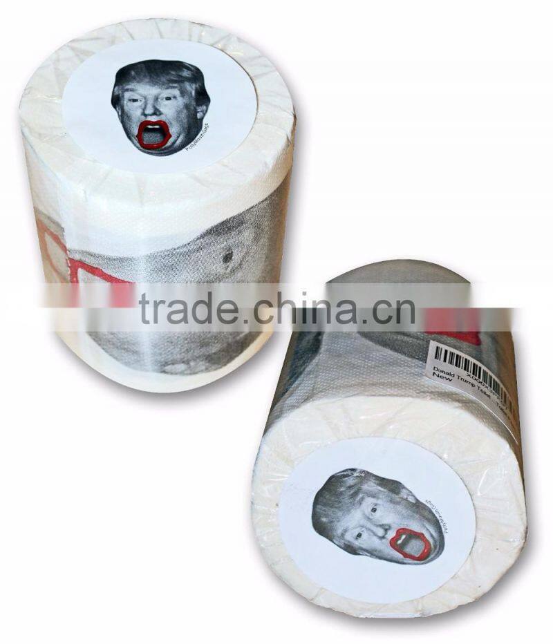 Custom Big Mouth Donald Trump Toilet Paper