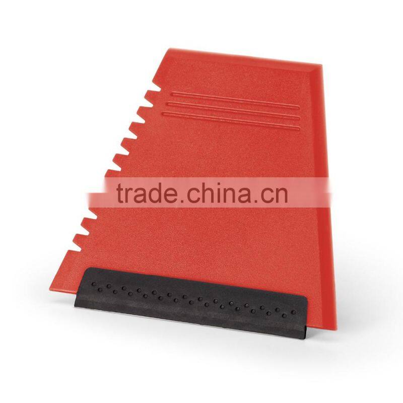 Portable plastic ice scraper for promotional