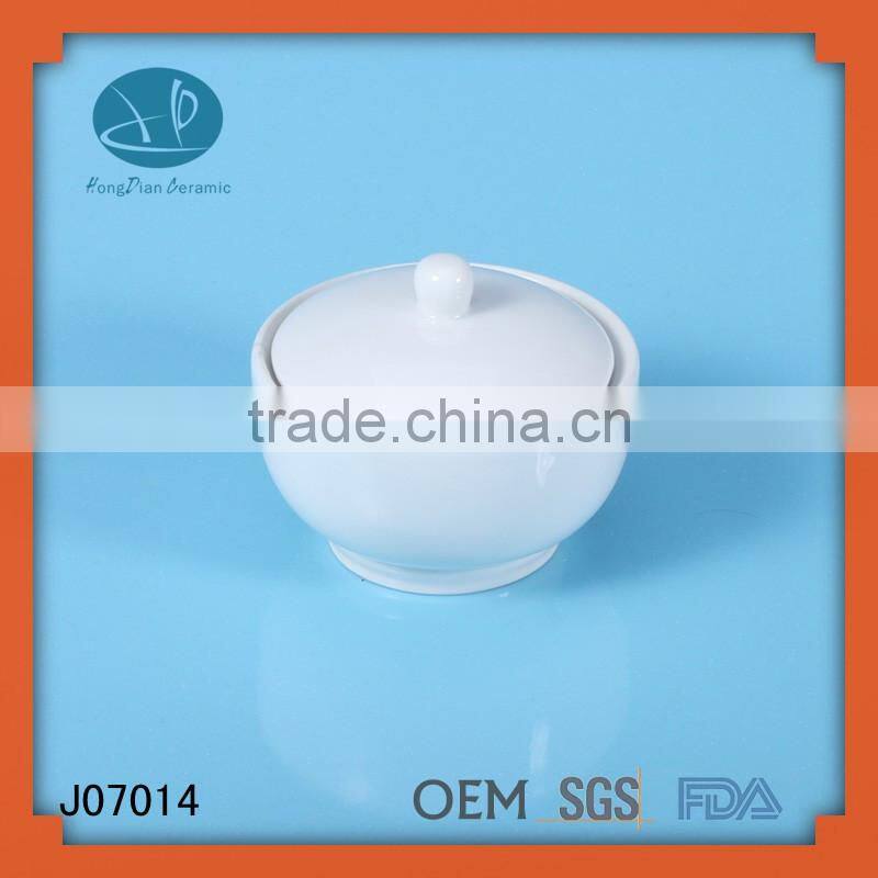 Multi-function ceramic round spice jar,sugar pot,Sugar Bowl