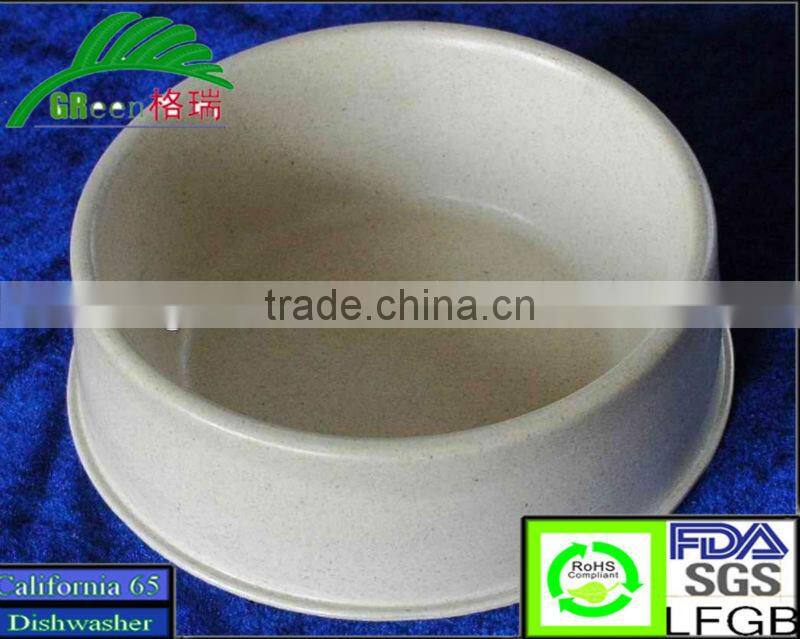 Eco- friendly bamboo fiber pet pot