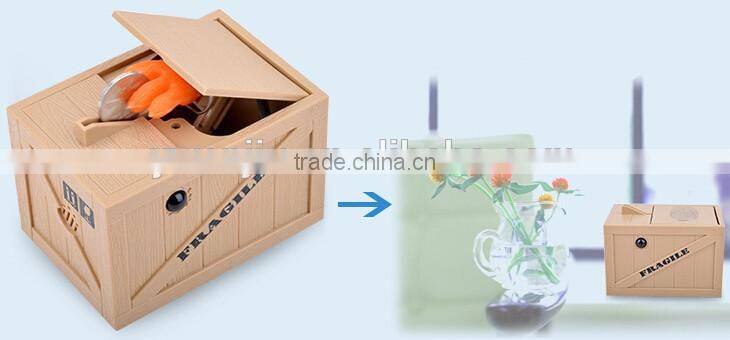 Supply creative mischief saving box / piggy bank / money box --pink