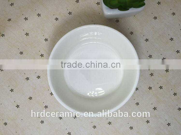 Stocked Wholesale White Salad Soup Cheap Porcelain Ceramic sugar Bowl