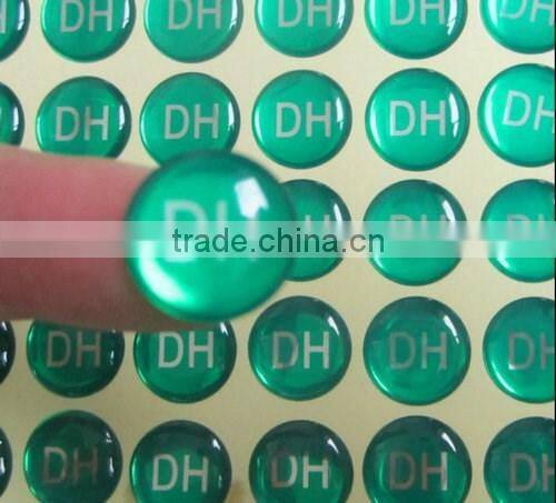 Custom Design 3D Domed Labels