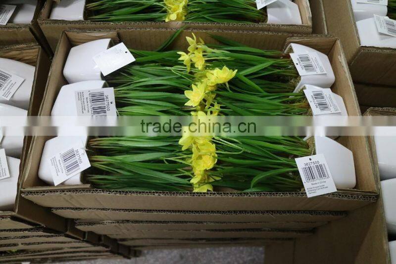 Table artificial mini saussurea flower bonsai for home and commercial decoration