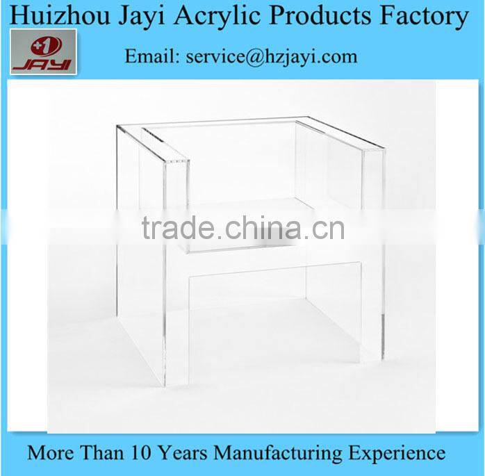 China supplier wholesale clear acrylic vanity stool