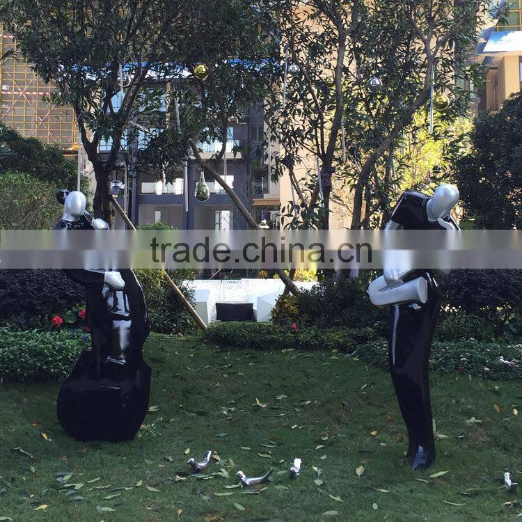 Fiberglass music character figure