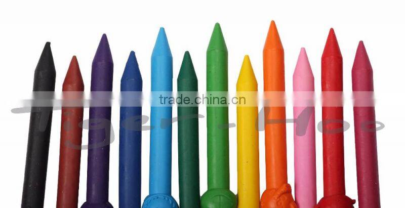 Cartoon Pattern 12 Animal Crayon Candle