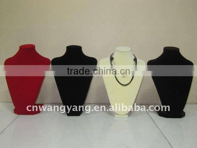 bust jewelry display