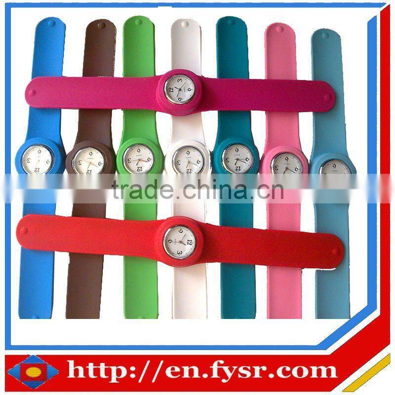 colorful silicone cheap watch for kids
