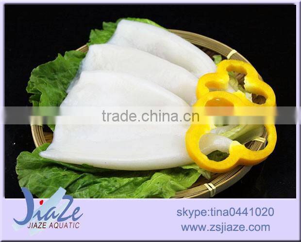 squid tube IQF frozen zhoushan seafood suppliers