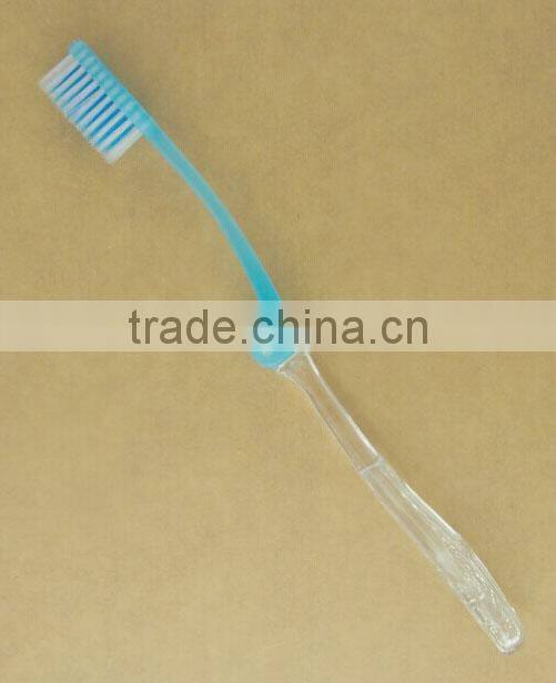 Disposable Double Sided Hotel Toothbrush has Mini head