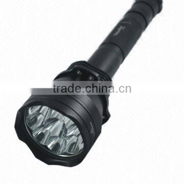 Cree led 10000 lumens mega heavy duty led torch flashlight