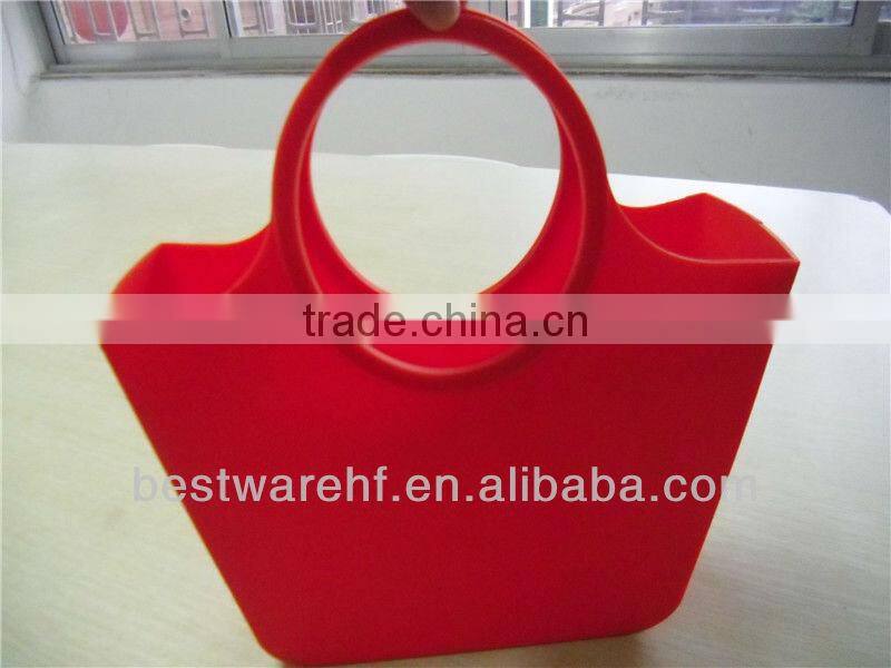 2015 Funny Silicone shopping bag