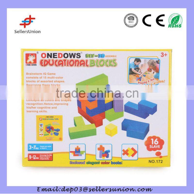 43pcs children plastic building blocks toys