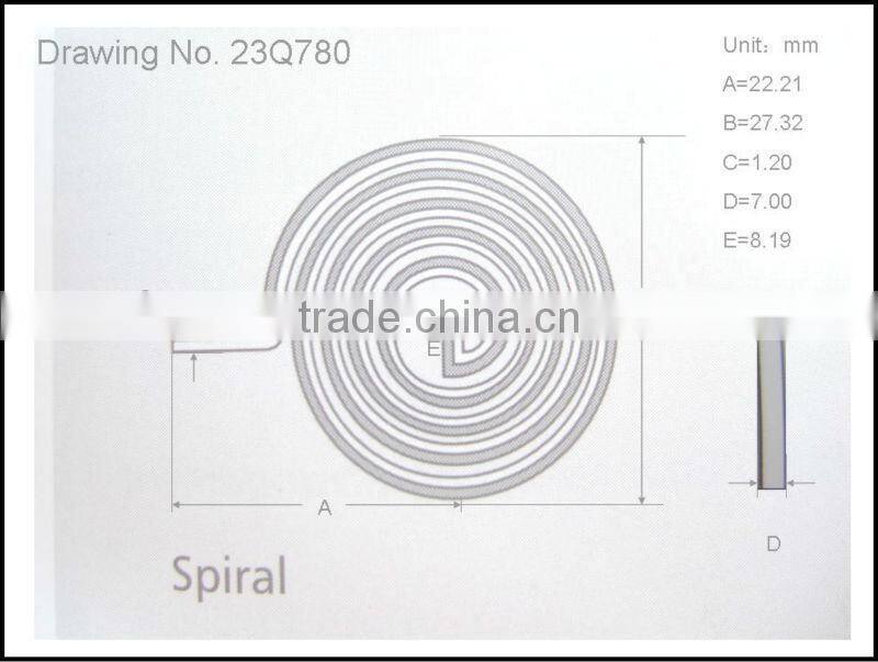 Thermal Bi-metal Spiral