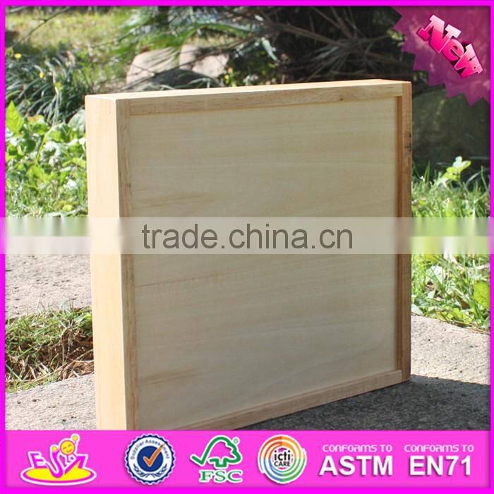 2016 Best sale 40 pieces funny wooden building blocks for kids W13A114