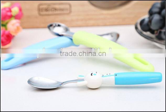 2015 hot sell food grade plastic kitchen stailess steel fork spoon,food grade plastic fork spoon
