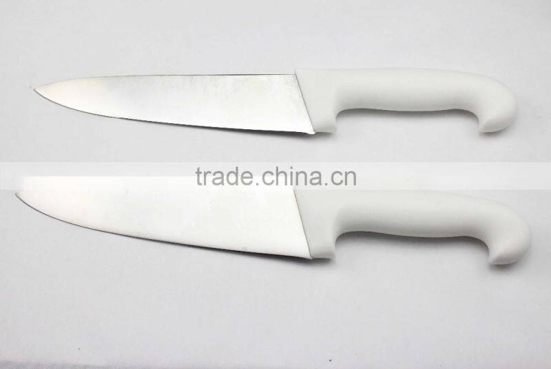 W-Y04 High Quality Chef Knife With PP Handle And S/S Blade, Customize Size