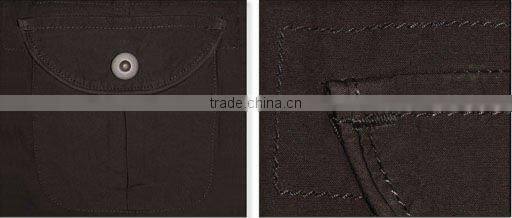 Ladies' 100% cotton twill A shape casual skirt