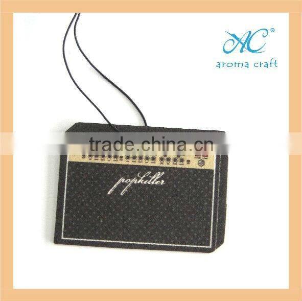 Fashion new design eco-friendly home air freshener usage fragrance paper hanger