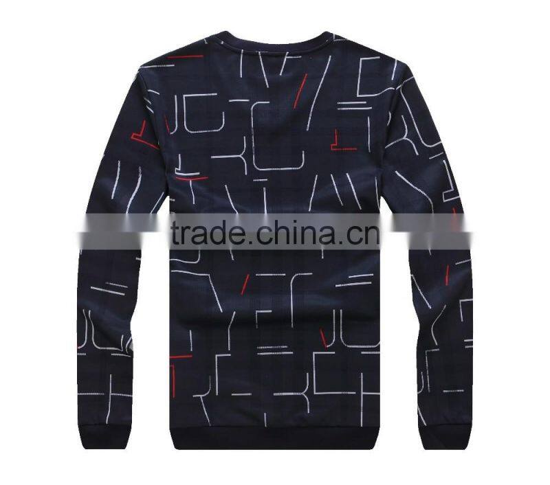 Raidyboer Men's printed long sleeve t shirt with V neck Raidyboer