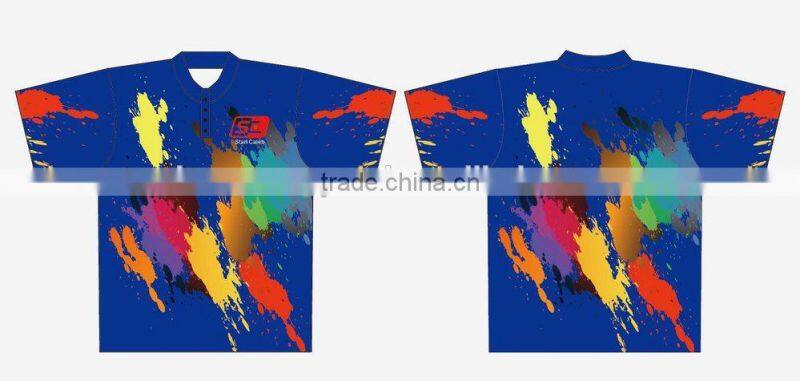 Polyester Sublimation Polo Shirts Custom Cricket Jerseys