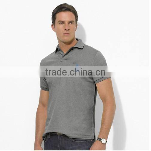 100%cotton embroidered short sleeves polo t shirt for men polo shirts customized logo