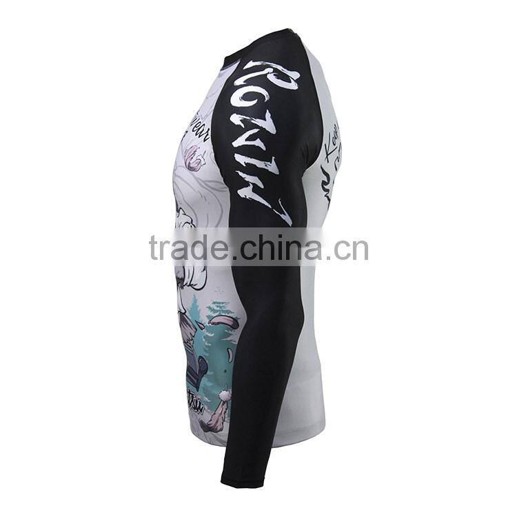 Excellent quality new design MMA Rash Guard