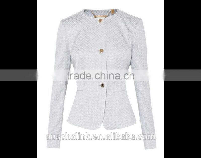 2016 Autumn ladies trendy suit deisign jackets wholesale