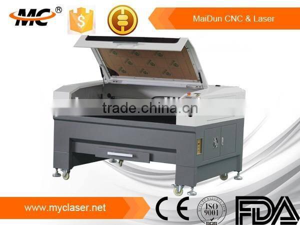 MC-1290 80w co2 laser engraving acrylic cutting machine wood panels
