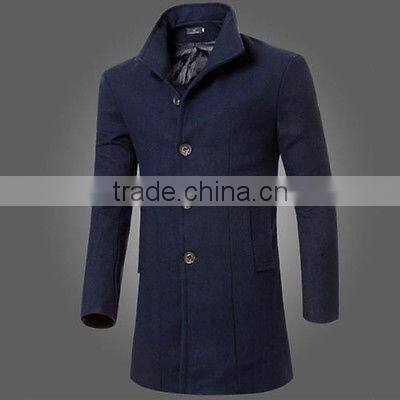Customized newest winter wool coat men's jacket top dress coat