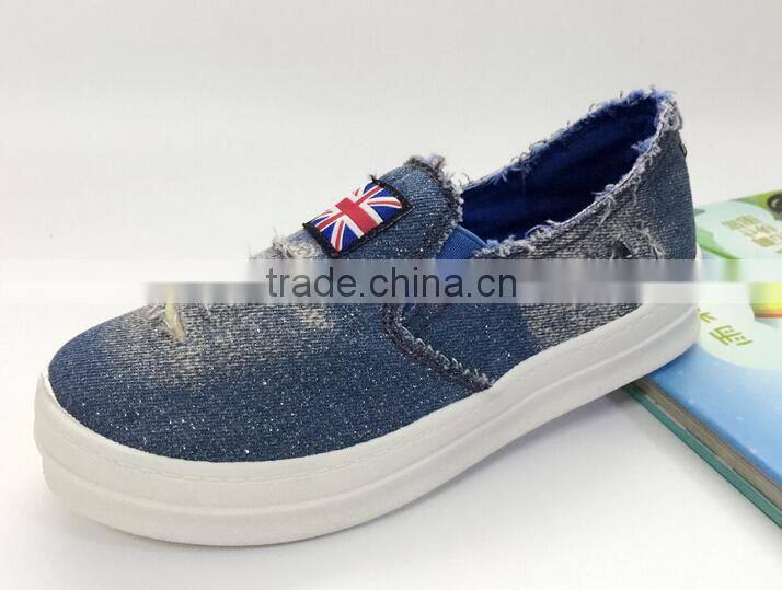 GZY high quality fashion cheap price jeans canvas sell stock lots of shoes
