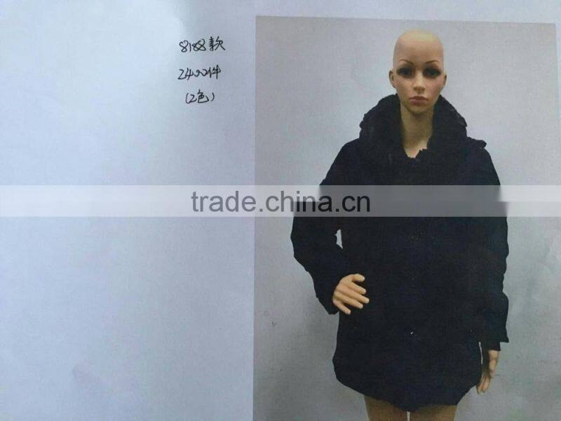 GZY fur coat female slim mixed model high quality export South African stock 2017 cheap comfortable anti-static