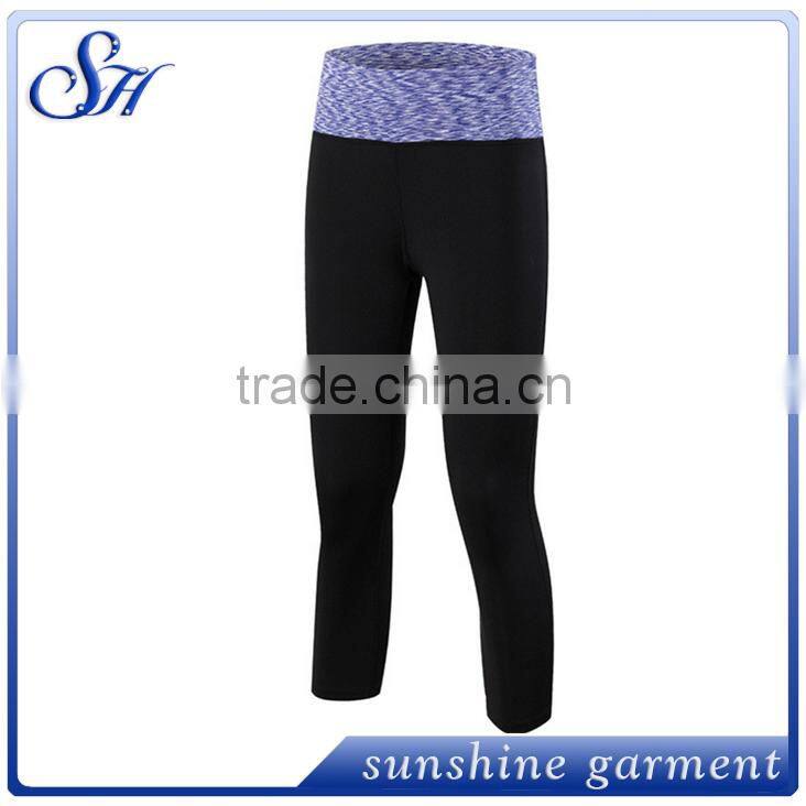 High waist camouflage pants running fitness yoga pants