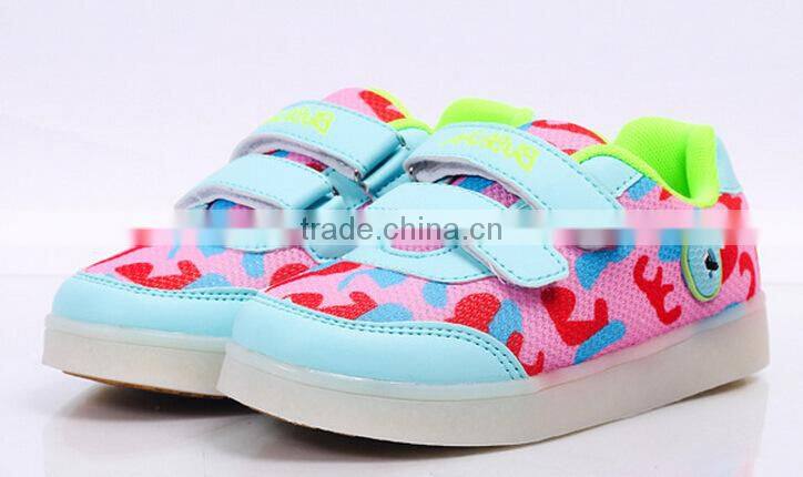 HFR-YS59 2015 new LED shoelace emitting light switch shoes,hot explosion models