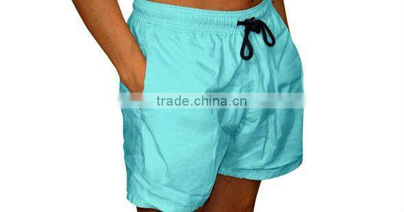 men's black nylon swimming shorts boardshort surf shorts beach shorts